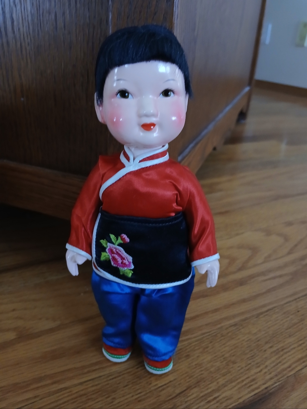 Japanese Wooden Doll Vintage